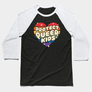 Protect Queer Kids Baseball T-Shirt